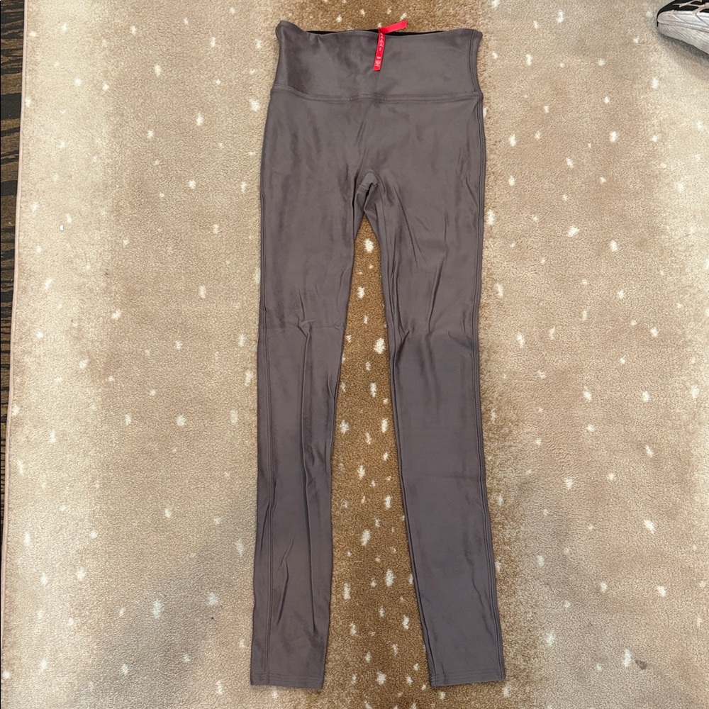 SPANX Charcoal High-Rise Leggings